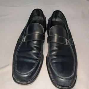Salvatore Ferragamo Men\'s 10D Black Single Strap Buckle Loafer. Salvatore Ferragamo | Shoes | Salvatore Ferragamo Mens D  main image 3